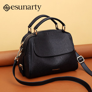 Genuine Leather Boston Bag Women's 2025 New Commuting Casual Crossbody Bag Large Capacity Shoulder Bag Autumn and Winter Women 
Genuine Leather Boston Bag Women's 2025 New Commuting Casual Crossbody Bag Large Capacity Shoulder Bag Autumn and Winter Women