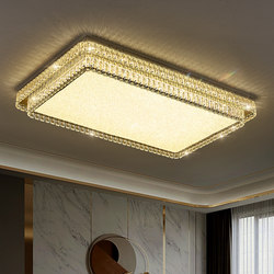 Light Luxury Living Room Ceiling Lamp, Luxurious Crystal Lamp, 2025 New Model, Main Hall Lamp, Modern and Simple, Guangdong Zhongshan Lighting Fixtures Light Luxury Living Room Ceiling Lamp, Luxurious Crystal Lamp, 2025 New Model, Main Hall Lamp, Modern and Simple, Guangdong Zhongshan Lighting Fixtures
