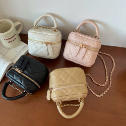 2025 Spring and Summer New Satchel Mini Bag Quilted Tweed Style Chain Bag Easiest for match Shoulder Crossbody Lipstick Small Bag 2025 Spring and Summer New Satchel Mini Bag Quilted Tweed Style Chain Bag Easiest for match Shoulder Crossbody Lipstick Small Bag