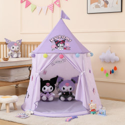 Children's Tent Indoor and Outdoor Playhouse Kuromi Melody Baby Toys Girls Small Tent Convenient Foldable Children's Tent Indoor and Outdoor Playhouse Kuromi Melody Baby Toys Girls Small Tent Convenient Foldable