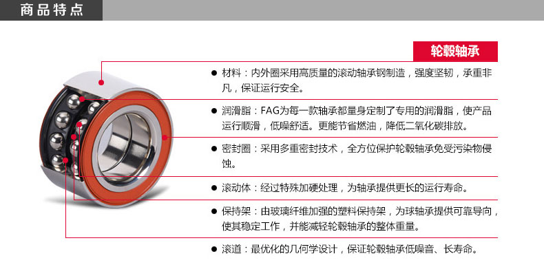 途观 速腾 迈腾 途安 POLO 明锐 前减转向 平面轴承 压力轴承 FAG详情高清图片