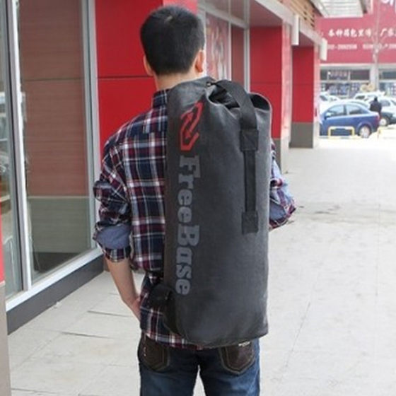 Free soldier outdoor bucket bag military fan marching backpack canvas backpack men and women tactical mountaineering bag 
Free soldier outdoor bucket bag military fan marching backpack canvas backpack men and women tactical mountaineering bag