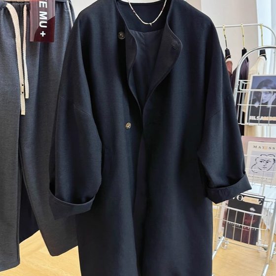 2024 new high-end style loose long windbreaker for women in spring and autumn thin draping unique super beautiful jacket
2024 new high-end style loose long windbreaker for women in spring and autumn thin draping unique super beautiful jacket