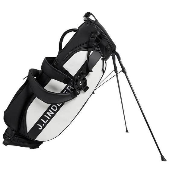 JLindeberg men's golf bag can stand up and carry easily
JLindeberg men's golf bag can stand up and carry easily