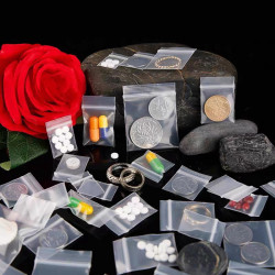 Mini Ziplock Bags, Thickened Small Transparent Bags for Sealing Medicines, Lego, Wooden Figures, Photos, Earrings, Storage, Dustproof Bags Mini Ziplock Bags, Thickened Small Transparent Bags for Sealing Medicines, Lego, Wooden Figures, Photos, Earrings, Storage, Dustproof Bags