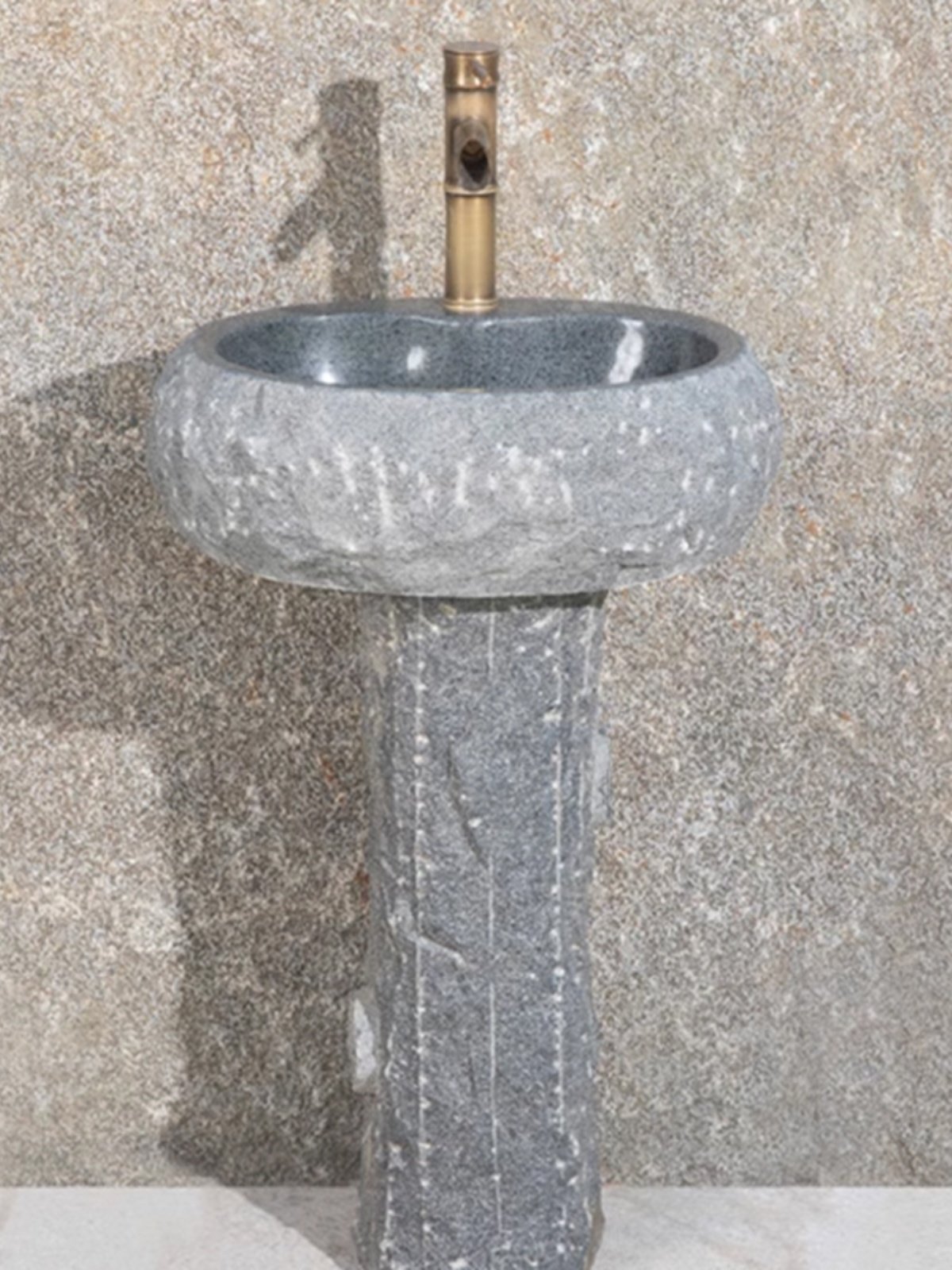 Marble Wash Basin Natural Stone Sink for Outdoor Bathroom Diy