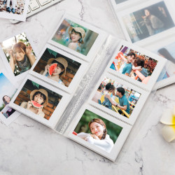Transparent Popular Photo Album Interstitial Pvc Waterproof Polaroid Photo Album Couple Storage Simple ins Style Small Photo Album Transparent Popular Photo Album Interstitial Pvc Waterproof Polaroid Photo Album Couple Storage Simple ins Style Small Photo Album