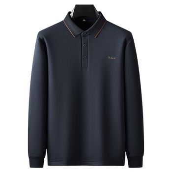 Baodun wolf thickened large size men's long -sleeved shirt
 Baodun wolf thickened large size men's long -sleeved shirt