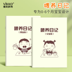 Victory baby feeding day record newborn baby feeding powder breast milk quantity complementary food form manual feeding record book growth and development daily routine life care log 2025 Victory baby feeding day record newborn baby feeding powder breast milk quantity complementary food form manual feeding record book growth and development daily routine life care log 2025