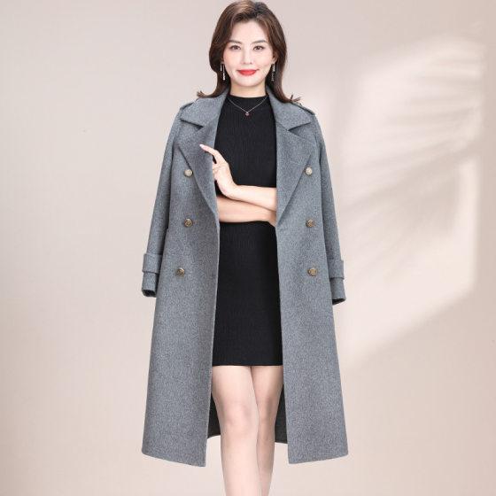 Official website authentic temperament double-sided wool cashmere coat for women mid-length 2025 new middle-aged mother slim wool
Official website authentic temperament double-sided wool cashmere coat for women mid-length 2025 new middle-aged mother slim wool