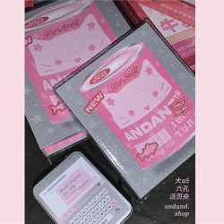 Andand. Original Large A5 Cute Kitten Canned Food Illustration Gray and Pink Postcard Photo Album Card Binder Loose-Leaf Binder Andand. Original Large A5 Cute Kitten Canned Food Illustration Gray and Pink Postcard Photo Album Card Binder Loose-Leaf Binder