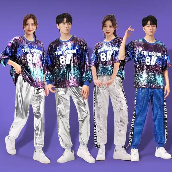 Jazz Dance Costume Cheerleading Costume Subject Three Men and Women Set Korean Women's Cheerleading Costume
Jazz Dance Costume Cheerleading Costume Subject Three Men and Women Set Korean Women's Cheerleading Costume