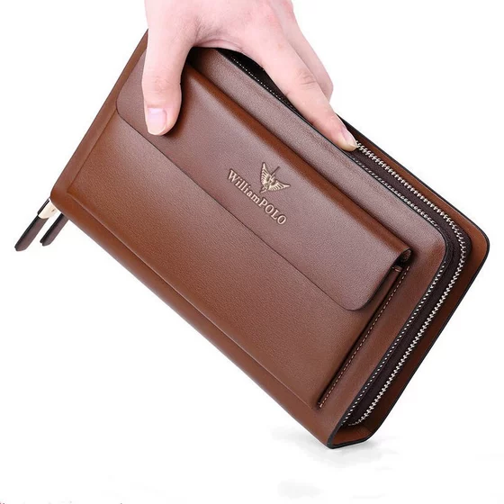 Men's genuine leather 2025 new large capacity multi-card card bag business wallet men's clutch bag Emperor Paul
Men's genuine leather 2025 new large capacity multi-card card bag business wallet men's clutch bag Emperor Paul