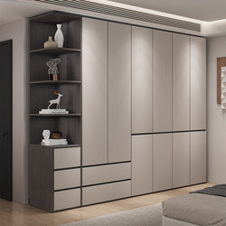 Zhumeichao 60cm Deep Wardrobe with Segmented Invisible Handles for Home Bedroom Small Apartments Zhumeichao 60cm Deep Wardrobe with Segmented Invisible Handles for Home Bedroom Small Apartments