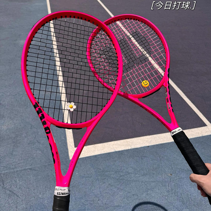 Wilson CLASH 100L Tennis Racket Neon Pink NEW Lightweight