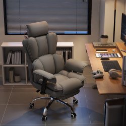 Computer Chair, Home Gaming E-Sports Chair, Comfortable for Long Sitting, Leisure Desk Chair, Reclining Backrest Chair, Waist-Protecting Office Chair Computer Chair, Home Gaming E-Sports Chair, Comfortable for Long Sitting, Leisure Desk Chair, Reclining Backrest Chair, Waist-Protecting Office Chair