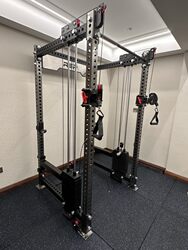 Rep Force Commercial Squat Rack Bench Press Rack Small Bird Training Rack Smith Machine Pull-Up Comprehensive Training Rack Rep Force Commercial Squat Rack Bench Press Rack Small Bird Training Rack Smith Machine Pull-Up Comprehensive Training Rack
