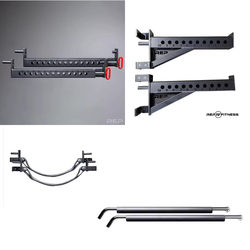 Full-Frame Squat Rack Accessory Long Protective Bar Open Squat Rack Protective Bar Bench Press Protective Bar Quick-Release Storage Bar Full-Frame Squat Rack Accessory Long Protective Bar Open Squat Rack Protective Bar Bench Press Protective Bar Quick-Release Storage Bar