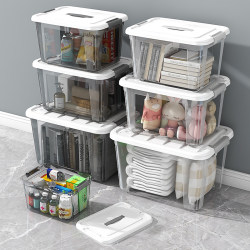 Transparent toy storage box snack storage box Transparent toy storage box snack storage box