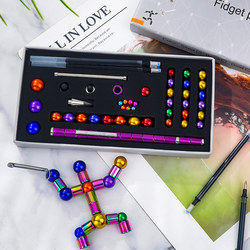 Versatile Magnetic Pen for Students, Multi-Functional Magnetic Pen, 0.5mm Gel Pen, Office Metal Pen, Internet-Famous Pen, Cute and Creative High-Tech Educational Stationery, Stress-Relief Gadget, Birthday Gift Versatile Magnetic Pen for Students, Multi-Functional Magnetic Pen, 0.5mm Gel Pen, Office Metal Pen, Internet-Famous Pen, Cute and Creative High-Tech Educational Stationery, Stress-Relief Gadget, Birthday Gift