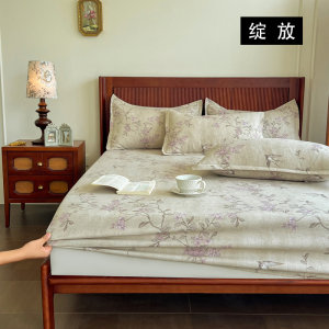 25 French linen bed covers Class A linen cotton blended bed cover 360-degree fully enclosed cotton linen mattress cover 
25 French linen bed covers Class A linen cotton blended bed cover 360-degree fully enclosed cotton linen mattress cover