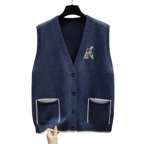 Cardigan vest vest vest vest vest for women 2025 autumn and winter new loose outer wear horse clip layered sweater vest trendy
Cardigan vest vest vest vest vest for women 2025 autumn and winter new loose outer wear horse clip layered sweater vest trendy