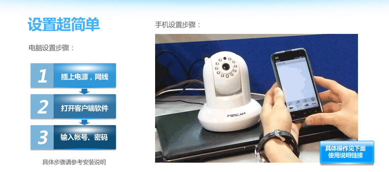 IP-камера единственно eh8135 миллионы HD беспроводной сети камеры IP камеры удаленного сотового телефона радиомониторинга Foscam Wifi Camera