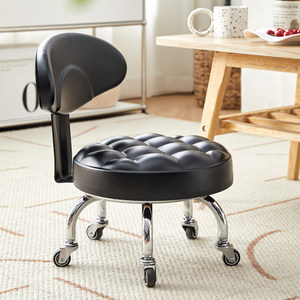 Plums Dwarf Furnishings, Silent Bringing Baby Walking Small Chair, Move the Beauty, Wipe the round stool Universal Wheel Stool
 Plums Dwarf Furnishings, Silent Bringing Baby Walking Small Chair, Move the Beauty, Wipe the round stool Universal Wheel Stool