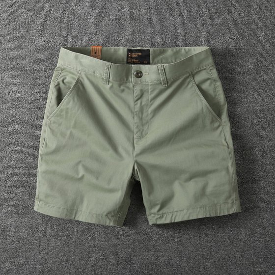 American casual cotton three -point four -point four -point shorts Men's summer thin slim elastic 3 -point pants beach pants men's tide American casual cotton three -point four -point four -point shorts Men's summer thin slim elastic 3 -point pants beach pants men's tide