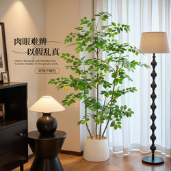 Simulated Lemon Tree, High-End Light Luxury Bionic Green Plant, Home Indoor Living Room Large Floor-Standing Potted Plant Decoration Ornament Simulated Lemon Tree, High-End Light Luxury Bionic Green Plant, Home Indoor Living Room Large Floor-Standing Potted Plant Decoration Ornament