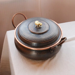 Yunnan handmade copper pot Japanese style hammer pattern retro Yunnan handmade copper pot Japanese style hammer pattern retro