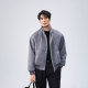 Autumn and winter jackets for men 2025 new high-end handsome short woolen jackets trendy light luxury stand-up collar tops Autumn and winter jackets for men 2025 new high-end handsome short woolen jackets trendy light luxury stand-up collar tops