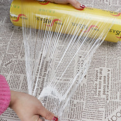 Large roll household restaurant food economy commercial plastic wrap Large roll household restaurant food economy commercial plastic wrap