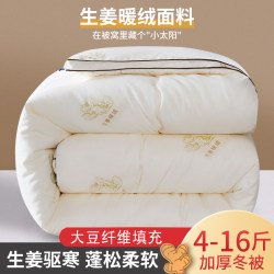 Soybean Fiber Quilt, Thickened Winter Quilt for Home Use, 5kg Cotton Quilt, Winter Single-Person Student Dormitory Warm Quilt, Spring and Autumn Quilt Core Soybean Fiber Quilt, Thickened Winter Quilt for Home Use, 5kg Cotton Quilt, Winter Single-Person Student Dormitory Warm Quilt, Spring and Autumn Quilt Core