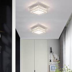 2025 Light Luxury Style Crystal Ceiling Lamp Cloakroom Aisle Lamp Simple Modern Corridor Lamp Zhongshan Lighting Wholesale 2025 Light Luxury Style Crystal Ceiling Lamp Cloakroom Aisle Lamp Simple Modern Corridor Lamp Zhongshan Lighting Wholesale