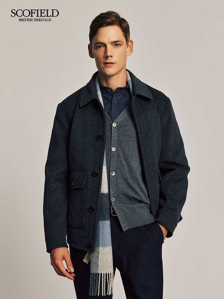 Scofield Men's Wool Jacket - Fall 2023 - Business Casual
