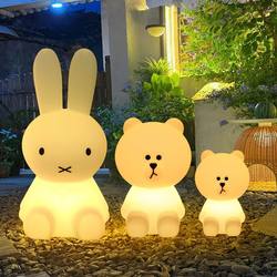 Garden Rabbit Lamp, Outdoor Solar-Powered Waterproof Decorative Lamp, Suitable for Guesthouses, Villas, Gardens, Ambiance Lighting, Popular Lawn Lamp Garden Rabbit Lamp, Outdoor Solar-Powered Waterproof Decorative Lamp, Suitable for Guesthouses, Villas, Gardens, Ambiance Lighting, Popular Lawn Lamp