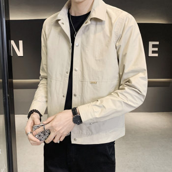 Short jacket lapel autumn slim fit
 Short jacket lapel autumn slim fit