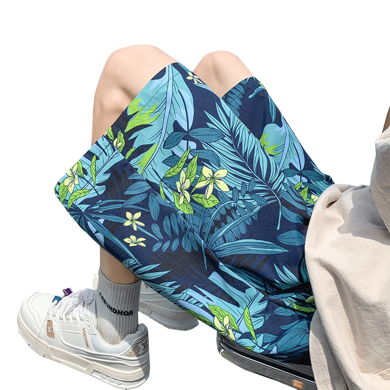 Summer beach pants men's trendy brand thin floral shorts home casual big shorts 2025 new style loose and can be put into water
Summer beach pants men's trendy brand thin floral shorts home casual big shorts 2025 new style loose and can be put into water