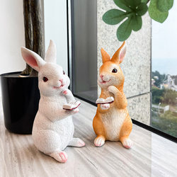 Reading Rabbit Home Decor Garden Bonsai Small Ornaments Decorative Courtyard Cute Rabbit Healing Mini Figurines Reading Rabbit Home Decor Garden Bonsai Small Ornaments Decorative Courtyard Cute Rabbit Healing Mini Figurines