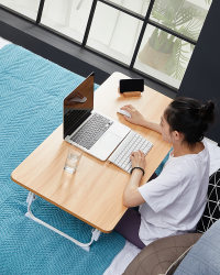 Height adjustable small table for bed desk extension Height adjustable small table for bed desk extension