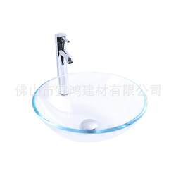 Round Simple Bathroom Tempered Ultra-White Crystal Glass Basin Washbasin Face Basin Sink Countertop Basin Round Simple Bathroom Tempered Ultra-White Crystal Glass Basin Washbasin Face Basin Sink Countertop Basin