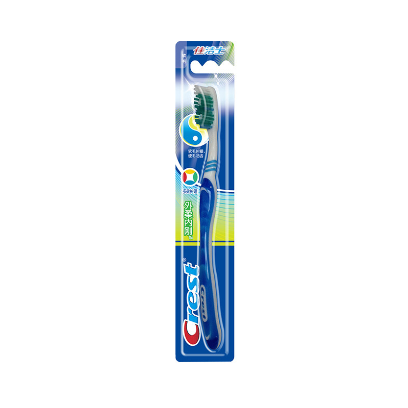 겉은 부드럽고 속은 단단한 크레스트모 칫솔, 치간칫솔, 패밀리팩, 콤비네이션팩, 집에서 어른들을 위한 8종세트 -