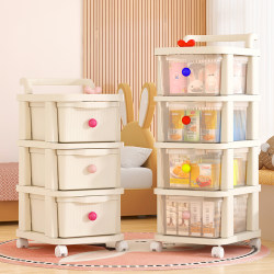 Stroller Storage Rack Floor-Standing Drawer-Type Snack Rack Household Multi-Layer Baby Storage Toy Sundry Storage Cabinet Stroller Storage Rack Floor-Standing Drawer-Type Snack Rack Household Multi-Layer Baby Storage Toy Sundry Storage Cabinet