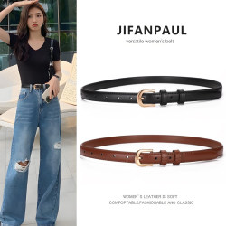 Women's Belt 2025 New Style Simple Versatile Belt for Women Decorative Accessory for Jeans and Skirts High-End Black Belt Women's Belt 2025 New Style Simple Versatile Belt for Women Decorative Accessory for Jeans and Skirts High-End Black Belt