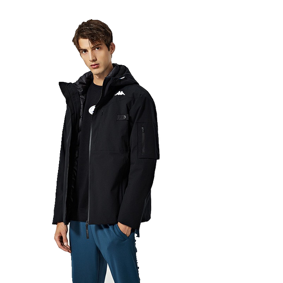 Cappa thickened down jacket men's three-in-one hooded work clothes cold-proof clothing autumn and winter K0A72YY43
Cappa thickened down jacket men's three-in-one hooded work clothes cold-proof clothing autumn and winter K0A72YY43
