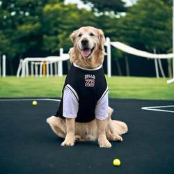 Fake Two-Piece Basketball Jersey for Large Dogs, All-Season Golden Retriever Clothes, Dog Clothes for Large Dogs, Thin and Breathable Doberman Clothes Fake Two-Piece Basketball Jersey for Large Dogs, All-Season Golden Retriever Clothes, Dog Clothes for Large Dogs, Thin and Breathable Doberman Clothes