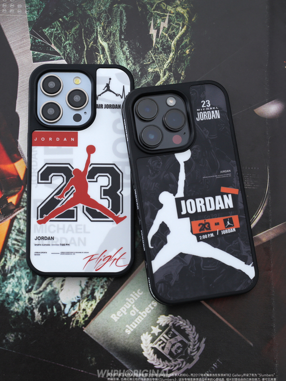 NBA Jordan 23 Matte Anti Slip Hard 15, 14, 13, 12, 11 iPhone Case