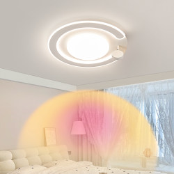 Bedroom Main Light, Trendy Sunset Lamp, 2025 New Model, Creative High-End Sunset Atmosphere Light, Zhongshan Room Ceiling Light Bedroom Main Light, Trendy Sunset Lamp, 2025 New Model, Creative High-End Sunset Atmosphere Light, Zhongshan Room Ceiling Light