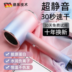 German Hair Dryer for Home Use, High-Power, Strong Wind, Suitable for Barbershops and Hair Salons, Negative Ion Hair Care, Silent Hair Dryer German Hair Dryer for Home Use, High-Power, Strong Wind, Suitable for Barbershops and Hair Salons, Negative Ion Hair Care, Silent Hair Dryer